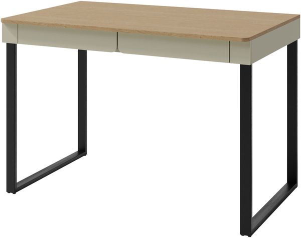 Schreibtisch Lonitz LZ11 (Farbe: Eucalyptus / Eiche Baltic Dune)