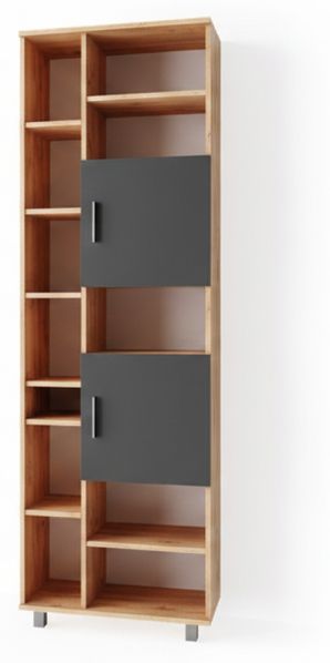 Badschrank Ilias Goldkraft Eiche 60 x 190 cm Vicco