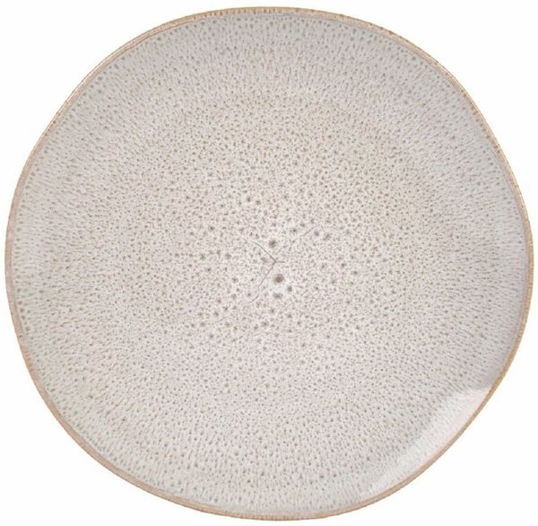 Große Essteller 27 cm Ø Serie Alythia für stilvolle Tischdekoration Beige
