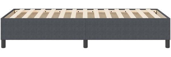 vidaXL Plattformbettgestell Dunkelgrau 90 x 200 cm Cordstoff 3337388 Bild 6