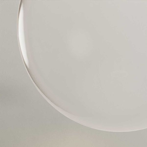 s.luce Orb LED-Dekolampe Glaskugel Ornament Klar Ø 30cm