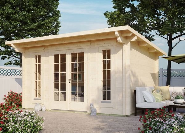 Fjordholz Gartenhaus Modell Jacob 70 B