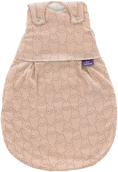 Träumeland Außenschlafsack LIEBMICH Kuschelhase beige Größe 56/62