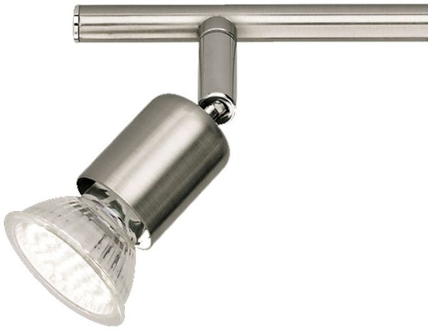 Reality|Trio LED Deckenleuchte Deckenlampe nickel matt inkl. Leuchtmittel ~ 4 flammig, 10W Bild 3