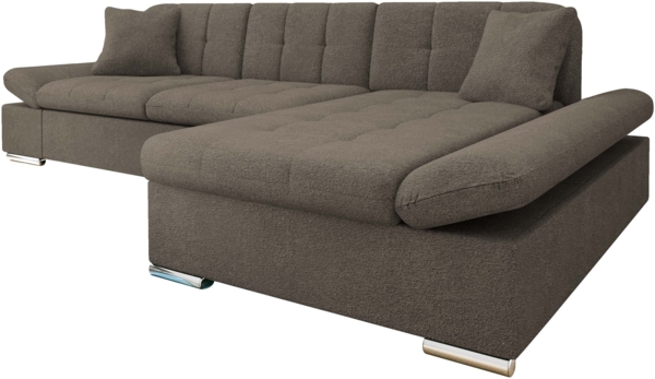 Ecksofa Montana (Farbe: Velo 625, Seite: Rechts)