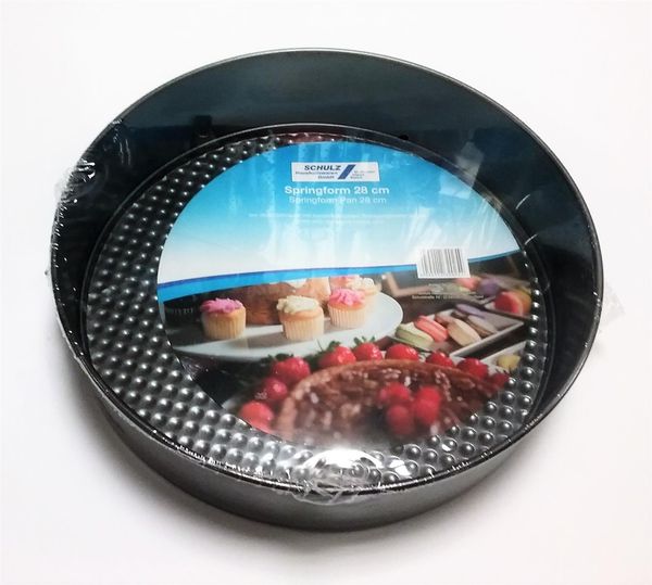 Schulz Springform 28 cm flacher Boden - Antihaftbeschichtung
