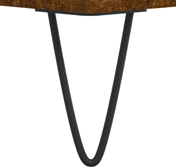 vidaXL Sideboard Räuchereiche 69,5x34x90 cm Holzwerkstoff 827977 Bild 9