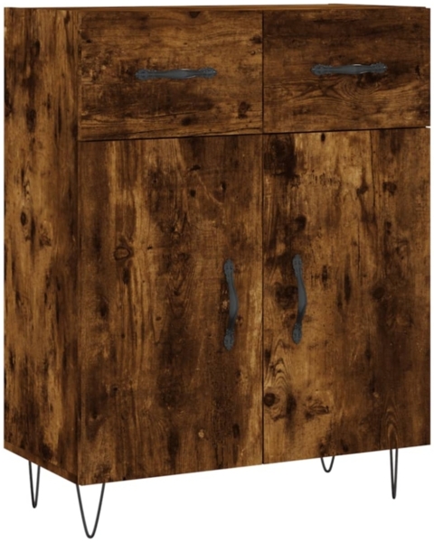 vidaXL Sideboard Räuchereiche 69,5x34x90 cm Holzwerkstoff 827977 Bild 11