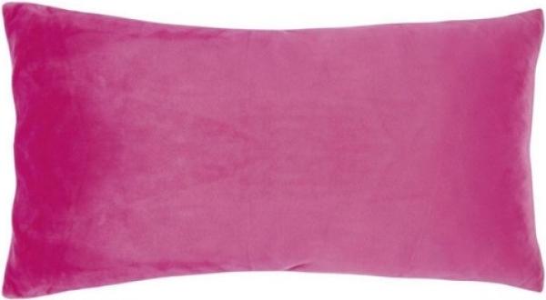 pad Kissenhülle Samt Smooth Neon Pink (25x50cm) 10424-Z45-2550