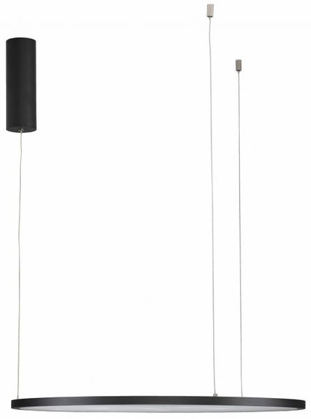 Nova Luce 9345601 TARQUIN LED Pendelleuchte 60cm 3000K Schwarz dimmbar Bild 2