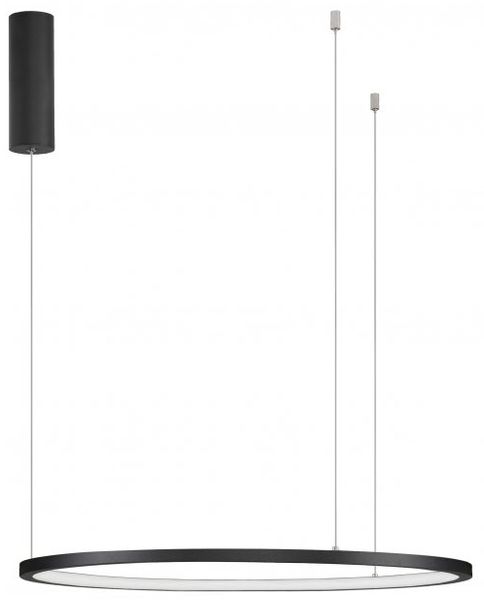 Nova Luce 9345601 TARQUIN LED Pendelleuchte 60cm 3000K Schwarz dimmbar Bild 3