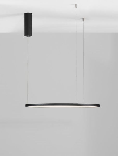 Nova Luce 9345601 TARQUIN LED Pendelleuchte 60cm 3000K Schwarz dimmbar Bild 5