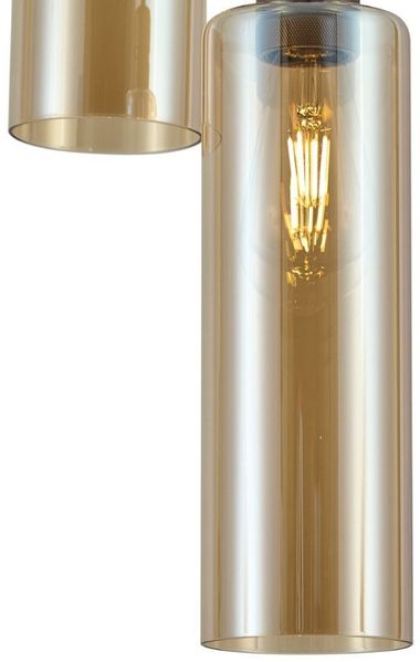 Qazqa Pendelleuchte Stavelot, ohne Leuchtmittel, E27, Bronze, Hotel chic, Stahl, 3-flammig