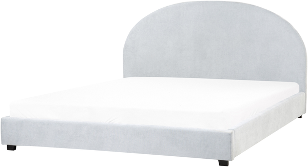Wasserbett Stoff VAUCLUSE 180 x 200 cm Hellblau