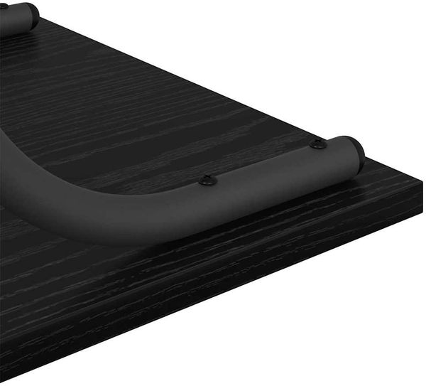 vidaXL Konsolentisch mit Regal Schwarz Eichen-Optik 101 x 35 x 80,5 cm 868469 Bild 9