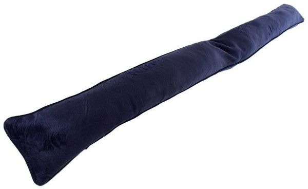 VIVA Home Dekokissen Zugluftstopper mit Paspelierung ca. 87x11 cm Türwindstopper, Mikrofaserbezug