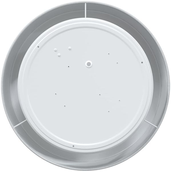 vidaXL Deckenlampe mit Strahlern Grau 30 x 30 x 13,5 cm Stoff 42001204 Bild 6