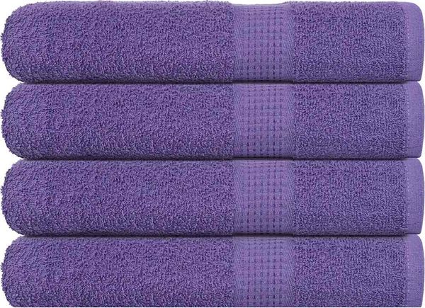 vidaXL Saunatücher FROGN 4 Stk. Lila 80x200 cm 360 g/m² 136888