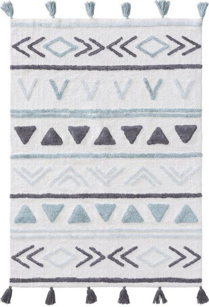 benuta Kinderteppich Levi, rechteckig, Höhe: 6 mm, Kunstfaser, Berber, Ethno-Style, Wohnzimmer