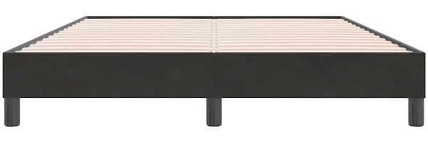 vidaXL Bettgestell ohne Matratze Schwarz 160x220 cm Samt 4101411 Bild 5