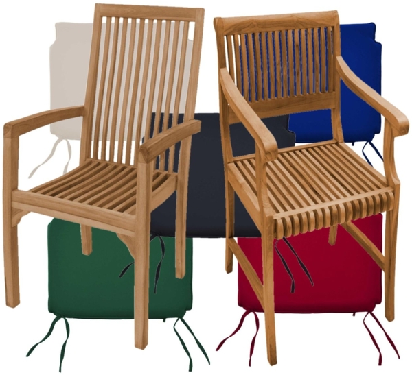 Sitzauflage 48x45 cm für Stuhl Cremona / Como - grün Bild 5