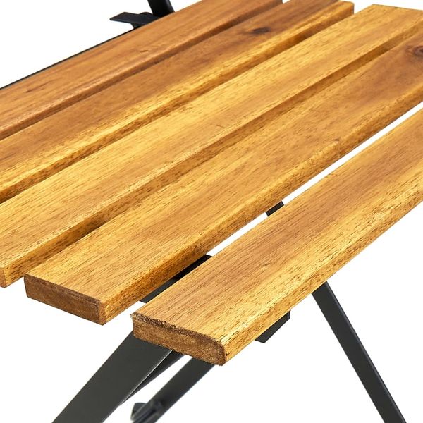 vidaXL Klappbare Gartenstühle 8 Stk. Stahl und Massivholz Akazie 3152107 Bild 8