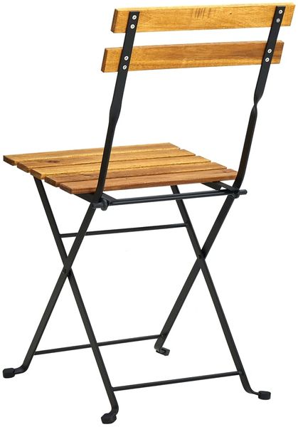 vidaXL Klappbare Gartenstühle 8 Stk. Stahl und Massivholz Akazie 3152107 Bild 6
