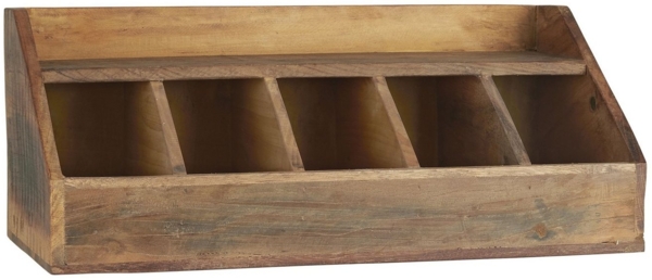 Besteckkasten Holzkiste Köcher Kiste Box Holz Unika 5 Fächer Ib Laursen 2140-00