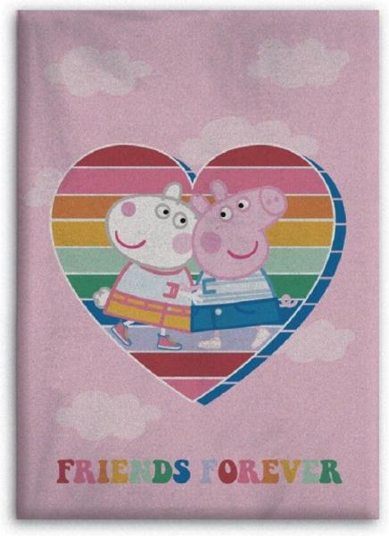 Peppa Wutz Pig Fleece Decke Kuscheldecke 100 x 140 cm