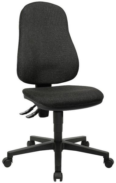 Bürodrehstuhl Point 60 ohne Armlehnen anthrazit