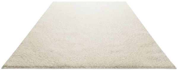 Homie Living Teppich Flavio, rechteckig, Höhe: 30 mm, Hochflor, gewebt, weich, uni, Wohnzimmer, Schlafzimmer, waschbar