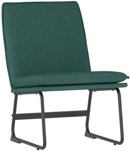 vidaXL Loungesessel Dunkelgrün 52x75x76 cm Stoff 351316