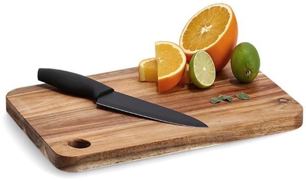 Schneidebrett, 37x25 cm, Akazienholz, ZELLER - ZELLER Bild 5