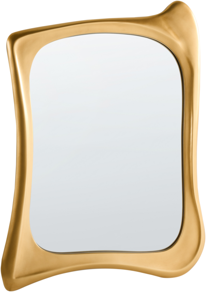 Wandspiegel CONCARNEAU 65 cm 94 cm Gold