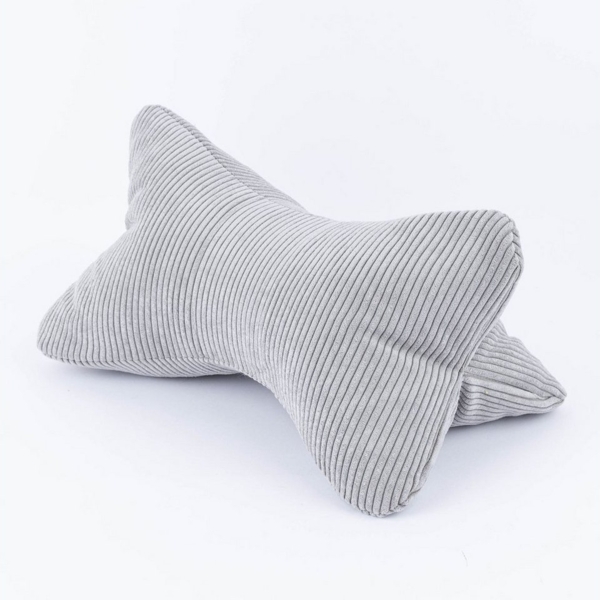 MAGMA Leseknochen INGA - ca. 42 x 22 cm Cord Look grau