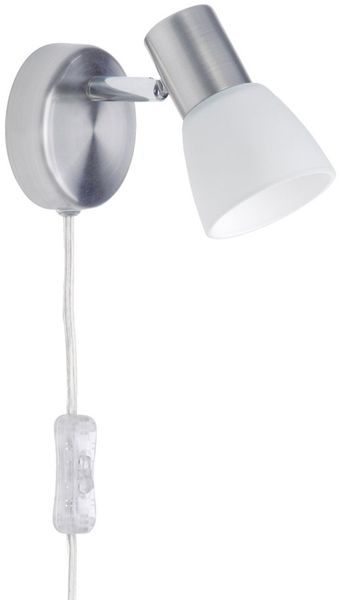 Lightbox Deckenstrahler, ohne Leuchtmittel, dekorativer Wandstrahler, Wandspot mit schwenkbarem Kopf, Zuleitung