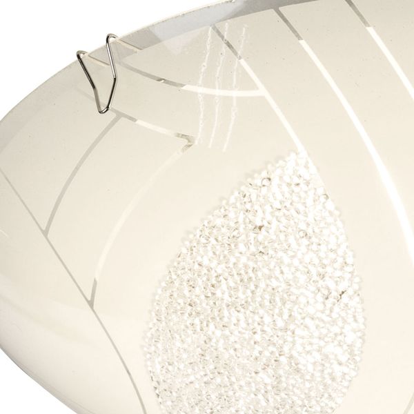2er Set LED Kristall Deckenleuchte, Chrom, Glas, 25 cm Bild 6