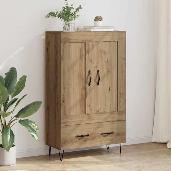 vidaXL Highboard Artisan-Eiche 69,5 x 31 x 115 cm Holzwerkstoff 882569