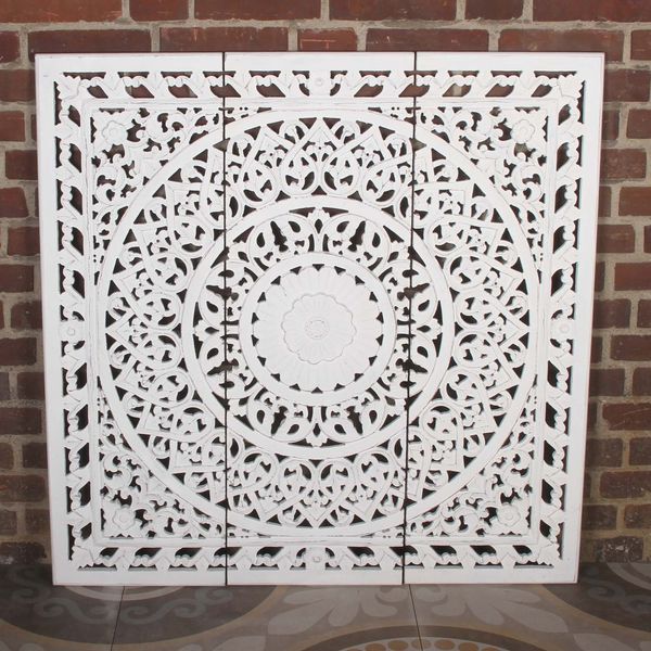Indisches Holz Mandala Hawa