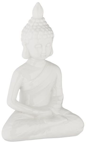Weiße Buddha Figur 17 cm 10043082 Bild 8