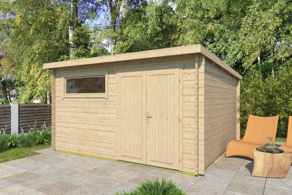 Fjordholz Gartenhaus Modell Gent 28 G Kiefer