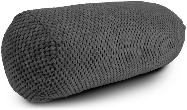 Amilian Nackenrolle 15x40 cm - Kissenrolle mit Bezug - ideal als Dekokissen - Nackenstütze, Kissen mit Bezug, Bettrolle mit abnehmbarem Bezug, Lagerungskissen - Sofakissen - Kissen