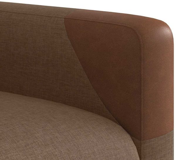 vidaXL Relaxsessel mit Aufstehhilfe Braun Stoff 3324009 Bild 11