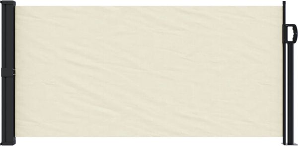 vidaXL Seitenmarkise Ausziehbar Creme 100x300 cm 4004265 Bild 3