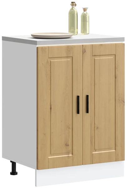 vidaXL Küchenunterschrank Porto Artisan-Eiche Holzwerkstoff 853926