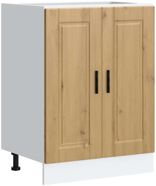 vidaXL Küchenunterschrank Porto Artisan-Eiche Holzwerkstoff 853926