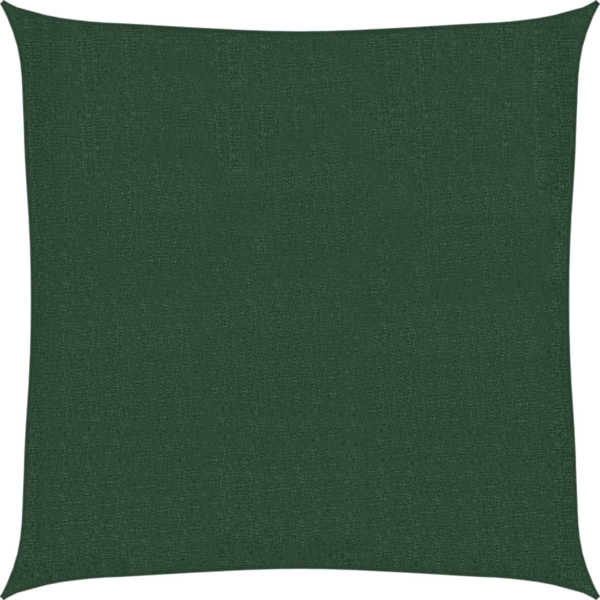vidaXL Sonnensegel 160 g/m² Dunkelgrün 2,5x2,5 m HDPE 311438