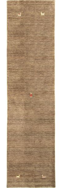 Gabbeh Teppich - Indus »Sahara« 300 x 80 cm - braun - läufer
