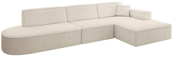 ALTDECOR Ecksofa IREA-L2-v4, Sofa Praktische Bequeme Funktionsecke Couch L-Form Eckcouch, Corner Sofa L-Form Vielseitige Sofa Wohnlandschaft Wohnzimmer
