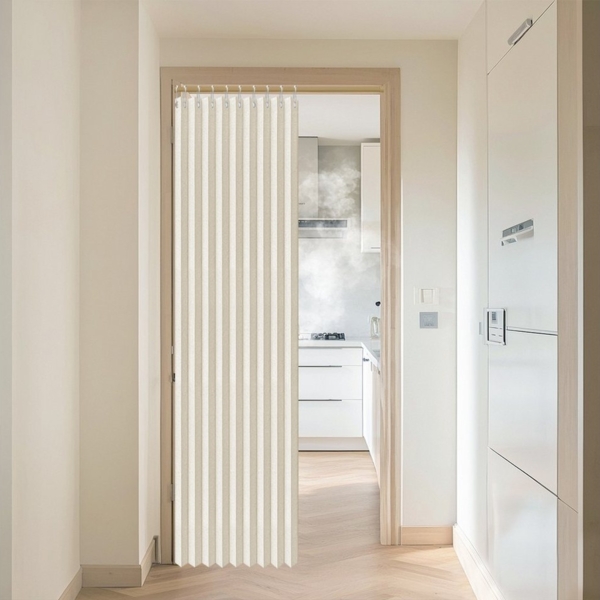 Jibenhome Vorhang Türvorhang Wasserdichter Vorhang für Schlafzimmer,Sichtschutzvorhang (1 St), abdunkelnd, Raumteiler Terrassenvorhang mit Haken,für Küche Wohnzimmer Bild 2